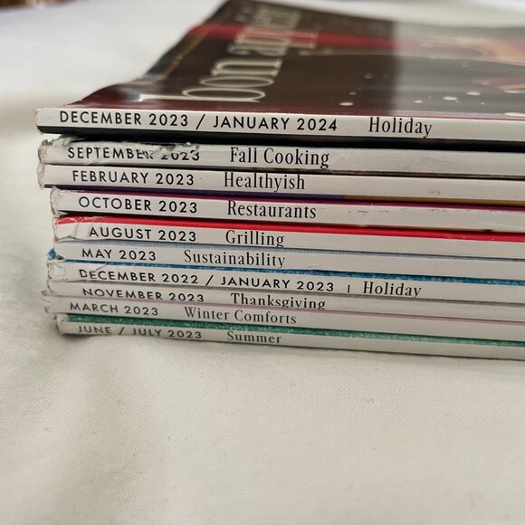 Bon Appetit 2023 Magazines Used, Set of 9 Recent Issues - Picture 2 of 6